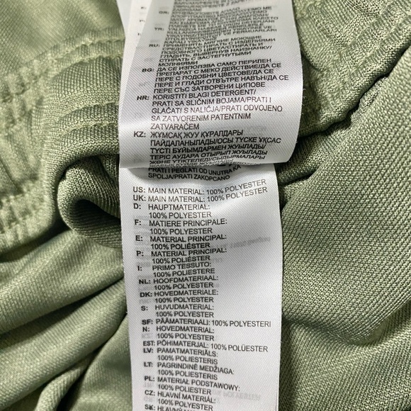 Adidas Men's Tiro 19 Track Pants in Olive Green Size 2XL - Picture 5 of 6